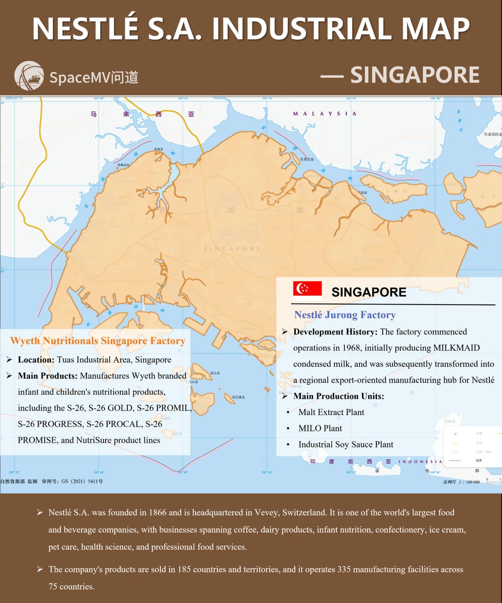 雀巢公司产业地图-新加坡(英文)